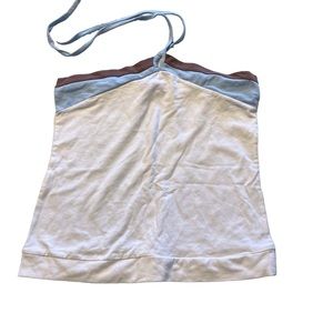 VINTAGE RETRO HALTER TOP SMALL TANK SHIRT
